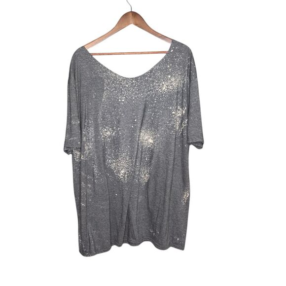 Lynyrd Skynyrd American Flag Skull Band T-Shirt Bleached Effect Womens 3XL? - Picture 2 of 5